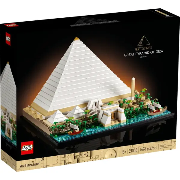 LEGO ARCHITECTURE 21058 GREAT PYRAMID OF GIZA