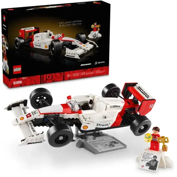 LEGO ICONS 10330 McLaren MP4/4 & Ayrton Senna