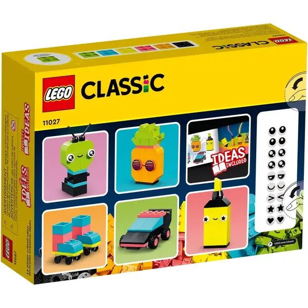 LEGO CLASSIC 11027 CREATIVE NEON FUN