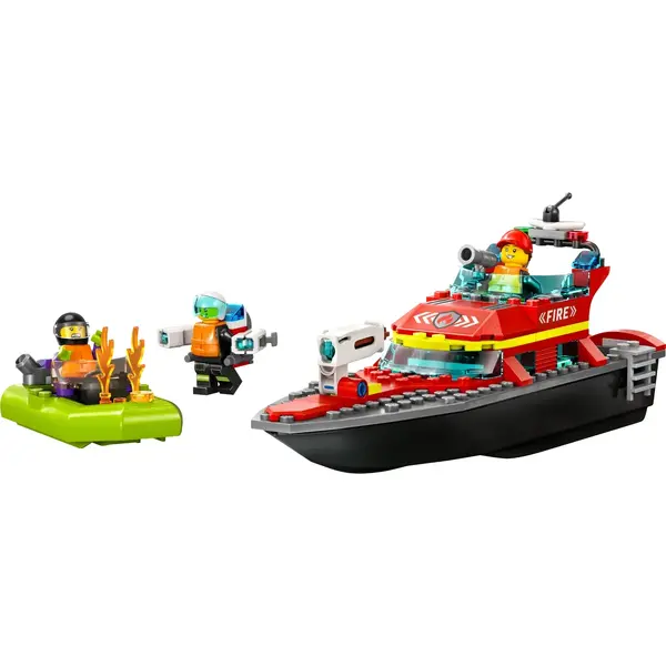 LEGO CITY 60373 FIRE RESCUE BOAT