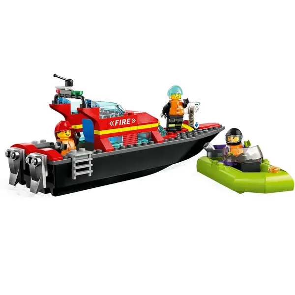 LEGO CITY 60373 FIRE RESCUE BOAT
