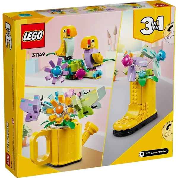 LEGO CREATOR 3 IN 1 31149 FLOWERS IN WATERING CAN