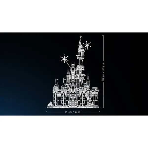 LEGO DISNEY 43222 DISNEY CASTLE