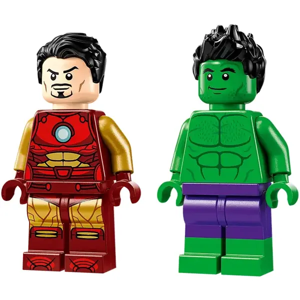 LEGO MARVEL 76287 Iron Man with Bike and The Hulk
