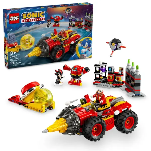 LEGO SONIC THE HEDGEHOG 76999 Super Sonic VS Egg Drillster