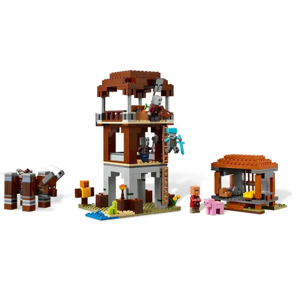 LEGO MINECRAFT 21278 The Pillager Outpost and Ravager