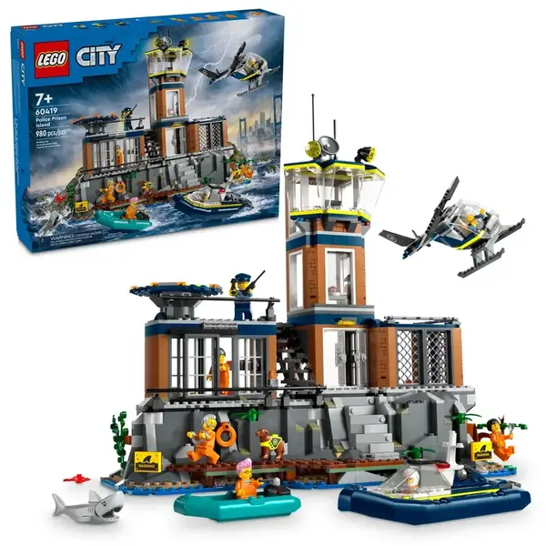 LEGO CITY 60419 POLICE PRISON ISLAND