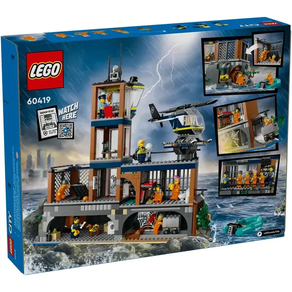 LEGO CITY 60419 POLICE PRISON ISLAND
