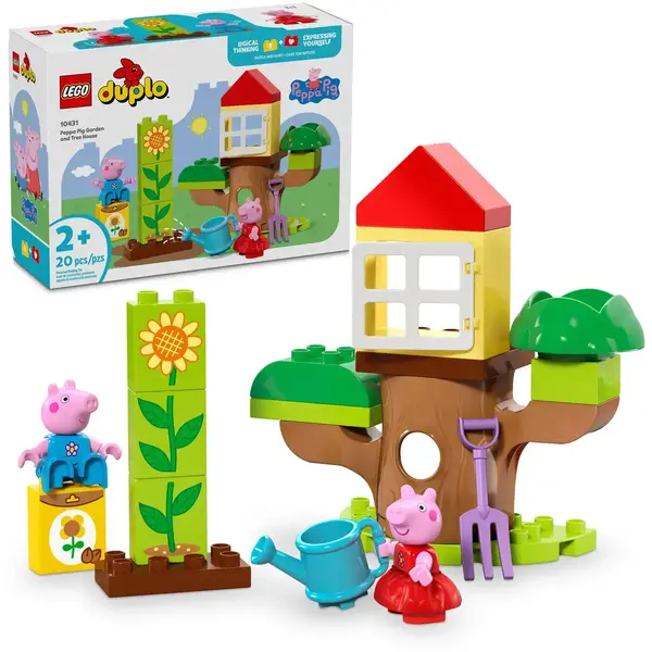 Blocks LEGO DUPLO 10431 Peppa Pig Garden and Tree House
