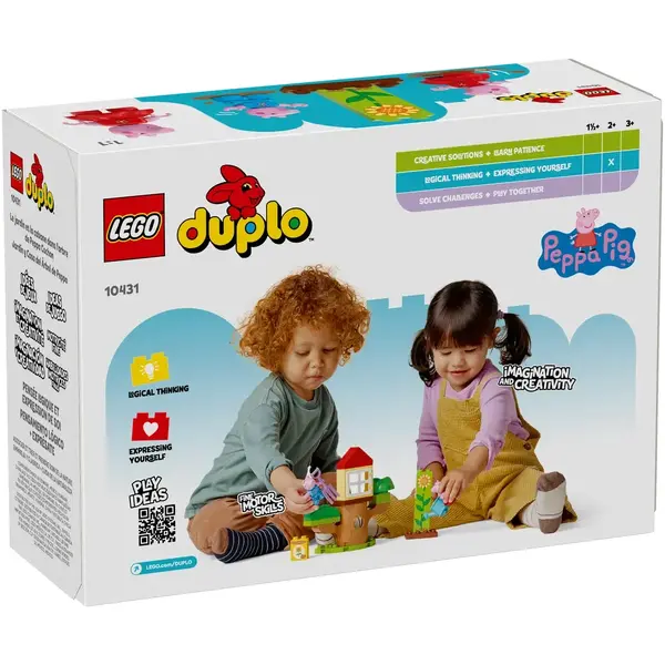 Blocks LEGO DUPLO 10431 Peppa Pig Garden and Tree House