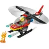 LEGO CITY 60411 FIRE RESCUE HELICOPTER