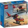 LEGO CITY 60411 FIRE RESCUE HELICOPTER