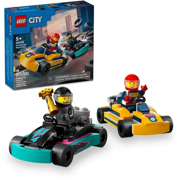 LEGO CITY 60400 GO-KARTS AND RACE DRIVERS