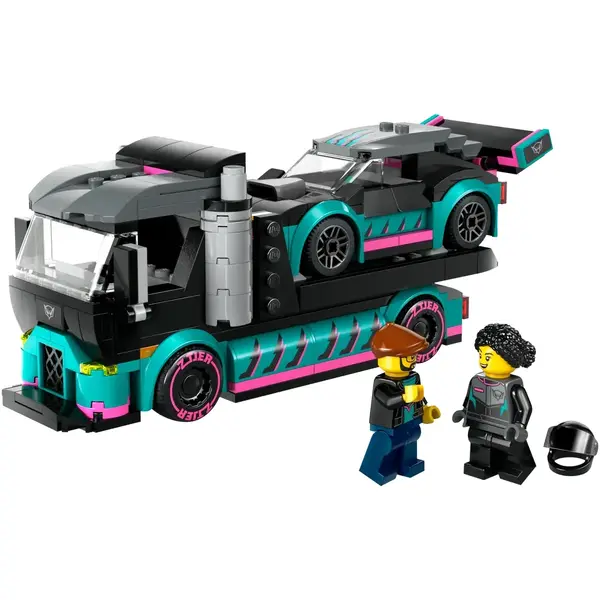 LEGO CITY 60406 RACE CAR AND CAR CARRIER TRUCK
