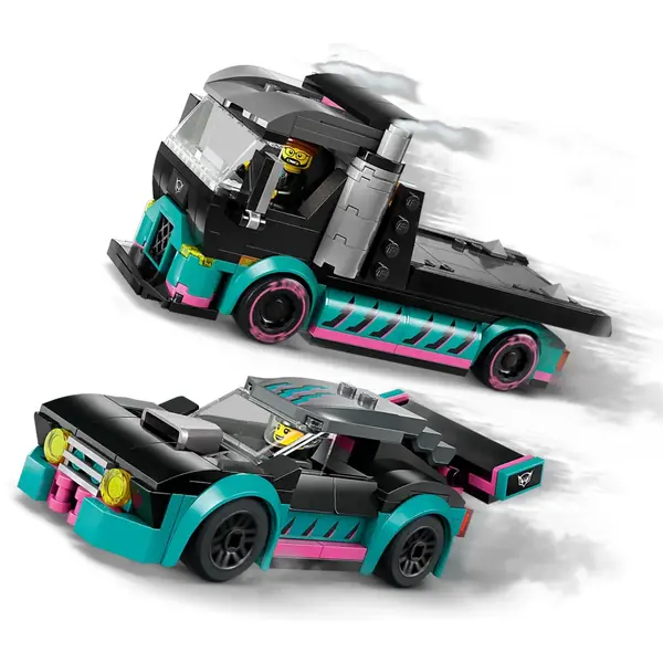LEGO CITY 60406 RACE CAR AND CAR CARRIER TRUCK