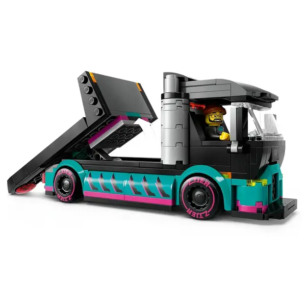 LEGO CITY 60406 RACE CAR AND CAR CARRIER TRUCK