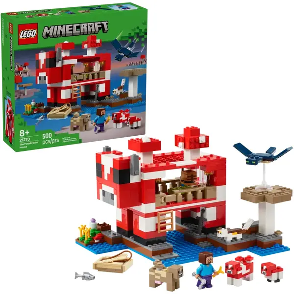 LEGO MINECRAFT 21270 The Mooshroom House