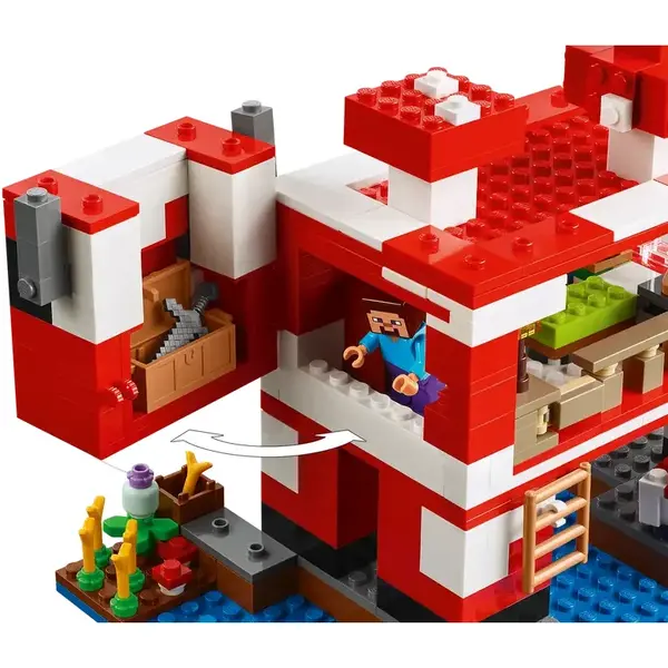 LEGO MINECRAFT 21270 The Mooshroom House