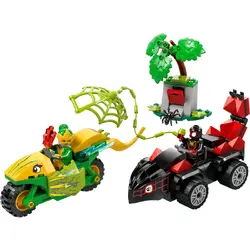 LEGO MARVEL 11198 Spin and Electro Dinosaur Vehicle Chase