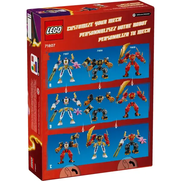 LEGO NINJAGO 71807 SORA'S ELEMENTAL TECH MECH