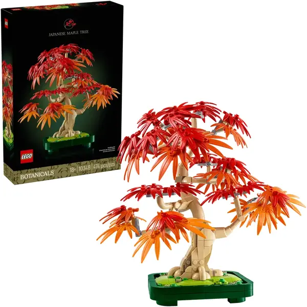 LEGO BOTANICALS 10348 Japanese Red Maple Bonsai Tree