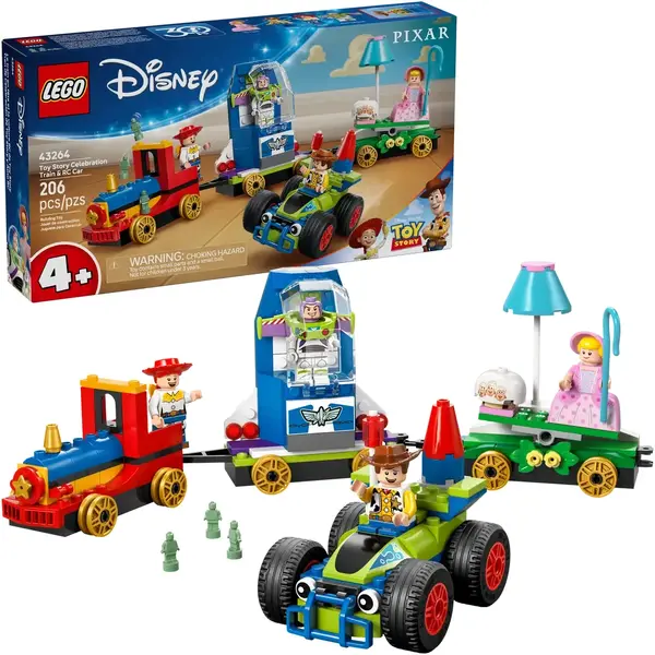 LEGO DISNEY 43264 Toy Story - Celebration Train and RC Car