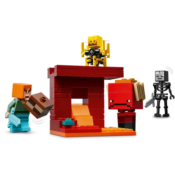 LEGO MINECRAFT 21266 The Nether Lava Battle