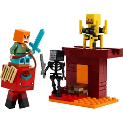 MINECRAFT 21266 The Nether Lava Battle