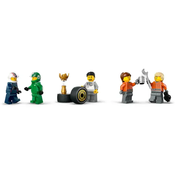 LEGO CITY 60445 F1 - Truck with RB20 & AMR24 F1 Cars