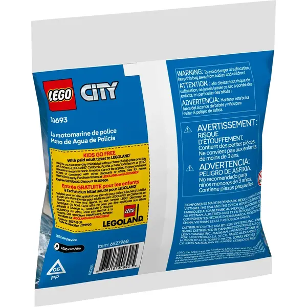 LEGO CITY 30693 Police Water Scooter