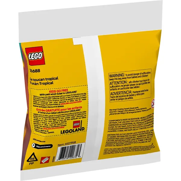 LEGO CREATOR 3 IN 1 30688 Tropical Toucan