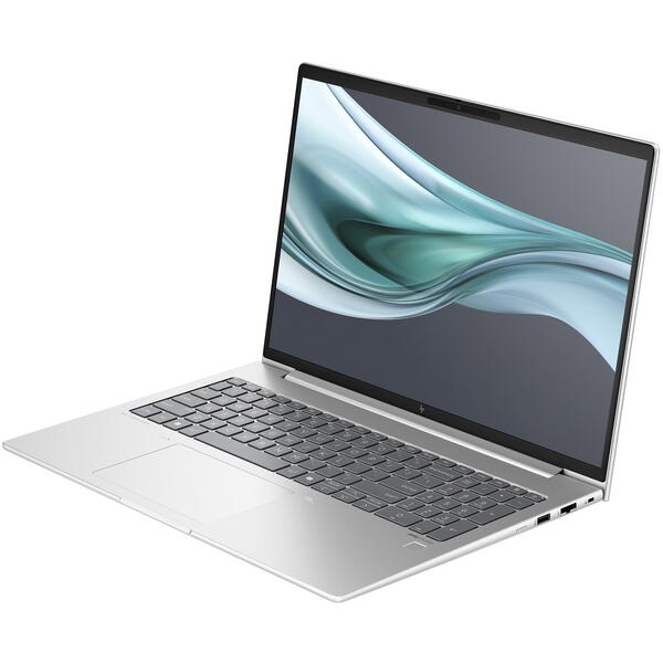 Laptop HP EliteBook 660 G11, 16 inch WUXGA IPS, Intel Core Ultra 5 125U, 16GB DDR5, 512GB SSD, Intel Graphics, Win 11 Pro, Silver, 3Yr