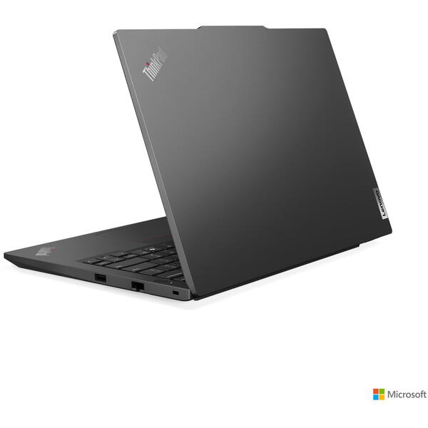 Laptop Lenovo ThinkPad E14 Gen 6, 14 inch WUXGA IPS, Intel Core Ultra 7 155H, 16GB DDR5, 512GB SSD, Intel Integrated Graphics, Win 11 Pro, Black