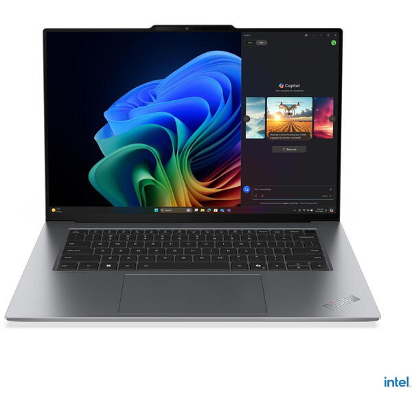 Laptop Lenovo ThinkPad X9-15 Gen 1, 15.3 inch 2.8K OLED Touch 30-120Hz, Intel Core Ultra 7 258V, 32GB LPDDR5X, 1TB SSD, Intel Arc 140V, Win 11 Pro, Grey