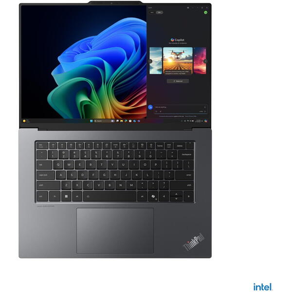 Laptop Lenovo ThinkPad X9-15 Gen 1, 15.3 inch 2.8K OLED Touch 30-120Hz, Intel Core Ultra 7 258V, 32GB LPDDR5X, 1TB SSD, Intel Arc 140V, Win 11 Pro, Grey