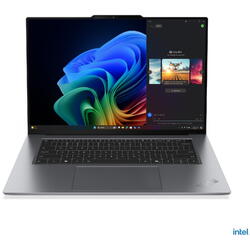 Laptop Lenovo ThinkPad X9-15p Gen 1 Aura Edition, 15.3 inch 2.8K OLED 30-120Hz VRR Touch, Intel Core Ultra X7 358H, 64GB LPDDR5X, 1TB SSD, Intel Arc B390, Win 11 Pro, Grey