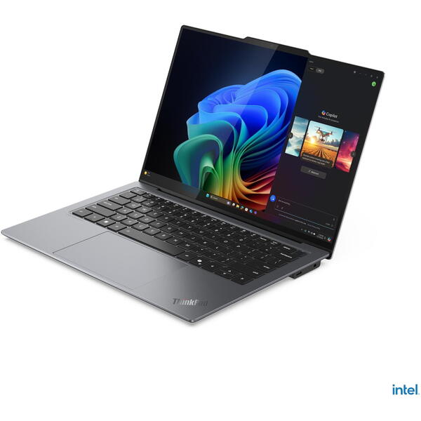 Laptop Lenovo ThinkPad X9-14 Gen 1, 14 inch WUXGA OLED, Intel Core Ultra 7 258V, 32GB LPDDR5X, 1TB SSD, Intel Arc 140V, Win 11 Pro, Grey