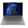 Laptop Lenovo ThinkPad X1 2-in-1 Gen 10 Aura Edition, 14 inch 2.8K OLED 120Hz VRR Touch, Intel Core Ultra 7 258V, 32GB LPDDR5X, 2TB SSD, Intel Arc 140V, 5G, Win 11 Pro, Grey