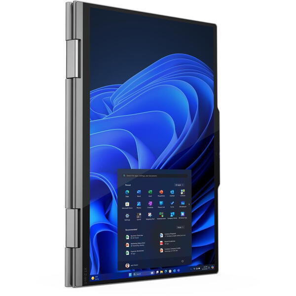Laptop Lenovo ThinkPad X1 2-in-1 Gen 10 Aura Edition, 14 inch 2.8K OLED 120Hz VRR Touch, Intel Core Ultra 7 258V, 32GB LPDDR5X, 2TB SSD, Intel Arc 140V, 5G, Win 11 Pro, Grey