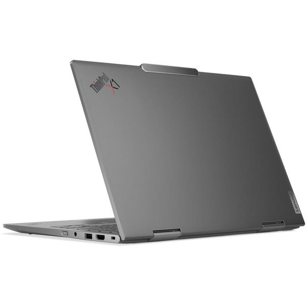 Laptop Lenovo ThinkPad X1 2-in-1 Gen 10 Aura Edition, 14 inch 2.8K OLED 120Hz VRR Touch, Intel Core Ultra 7 258V, 32GB LPDDR5X, 2TB SSD, Intel Arc 140V, 5G, Win 11 Pro, Grey