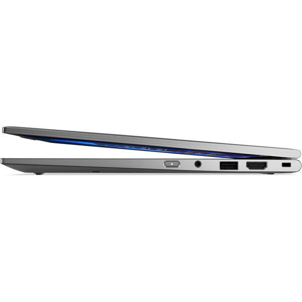 Laptop Lenovo ThinkPad X1 2-in-1 Gen 10 Aura Edition, 14 inch 2.8K OLED 120Hz VRR Touch, Intel Core Ultra 7 258V, 32GB LPDDR5X, 2TB SSD, Intel Arc 140V, 5G, Win 11 Pro, Grey