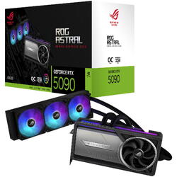 Placa video Asus GeForce RTX 5090 ROG ASTRAL LC OC 32GB GDDR7 512 Bit DLSS 4.0