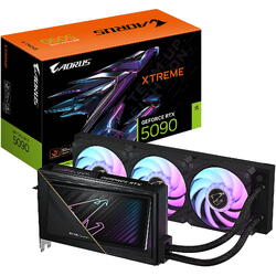 Placa video Gigabyte GeForce RTX 5090 AORUS XTREME WATERFORCE 32GB GDDR7 512 Bit DLSS 4.0