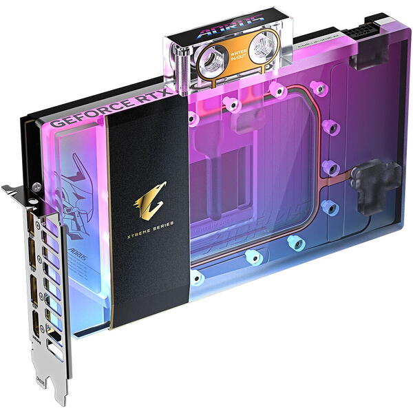 Placa video Gigabyte GeForce RTX 5090 AORUS XTREME WATERFORCE WB 32GB GDDR7 512 Bit DLSS 4.0