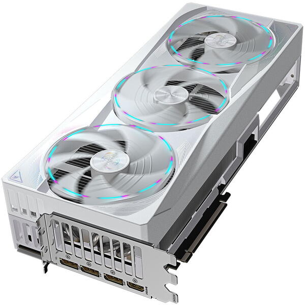 Placa video Gigabyte AORUS GeForce RTX 5090 STEALTH ICE 32GB GDDR7 512-bit DLSS 4.0