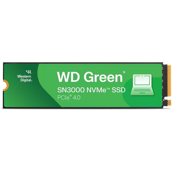 SSD WD SN3000 2TB PCI Express 4.0 x4 M.2 2280