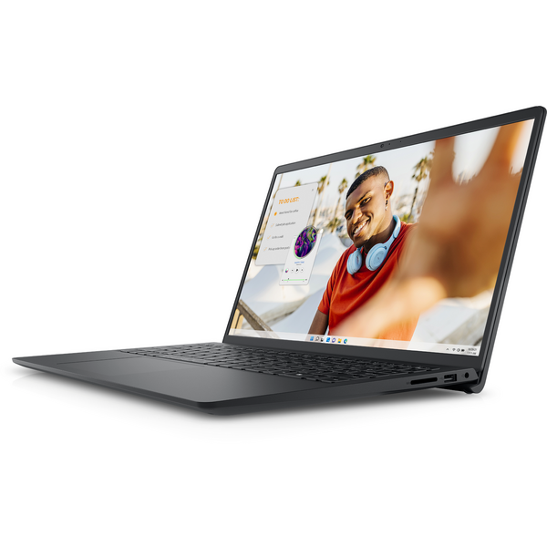 Laptop Dell Inspiron15 3535, 15.6 inch FHD 120Hz, AMD Ryzen 7 7730U, 16GB DDR4, 1TB SSD, Radeon Graphics, Linux, Carbon Black, 3Yr NBD