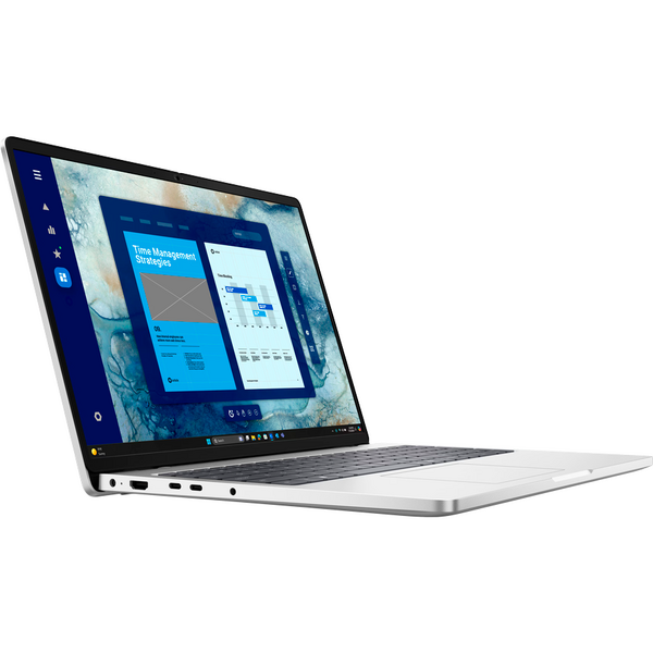 Laptop Dell Pro 16 PC16250, 16 inch FHD+, Intel Core Ultra 7 255U, 32GB DDR5, 1TB SSD, Intel Graphics, WI-FI 7, Win 11 Pro, Platinum Silver, 3Yr ProSupport