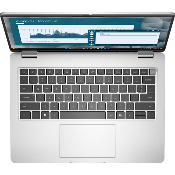 Laptop Dell Pro 14 PC14255, 14 inch FHD, AMD Ryzen AI 7 350, 16GB DDR5, 512GB SSD, AMD Radeon 860M, Win 11 Pro, Platinum Silver, 3Yr ProSupport