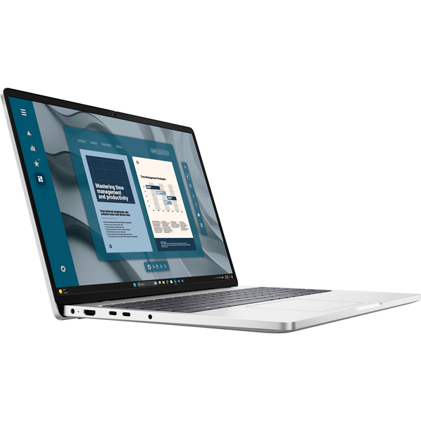 Laptop Dell Pro 16 PC16250, 16 inch FHD+, AMD Ryzen AI 7 350, 16GB DDR5, 512GB SSD, AMD Radeon 860M, Win 11 Pro, Platinum Silver, 3Yr ProSupport